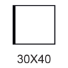 30x40cm